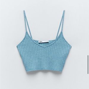Knit Tank Top / Cardigan SET